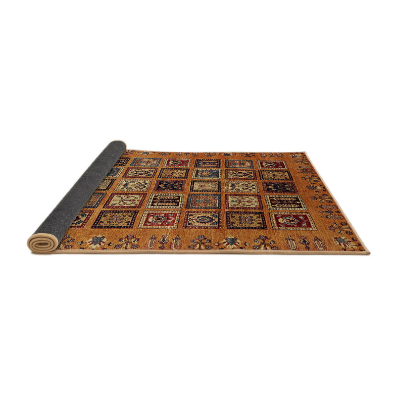 Tapis abstrait moderne 621, Rond 5 pi