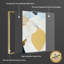 Abstrait aluminium encadré, ensemble de 3 reproductions d'art encadrées sur toile 2-878055844-878057854