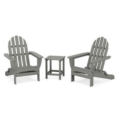 POLYWOOD® Classic Adirondack 2-Person Patio Seating Group