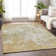 Premium Machine Washable Prisco Wheat Rug