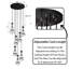 Luminaire suspendu 7 lumières Raindrop-548224528