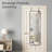 Clorinde Metal Rectangle Wall Mirror-1862859233