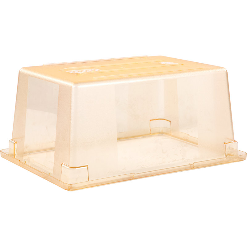 Contenant alimentaire rectangulaire en plastique 16,6 gallons Carlisle Food Service Products, Jaune