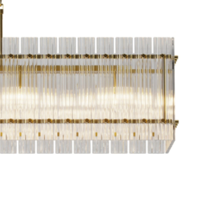 Lustre en cristal moderne Modern, Doré