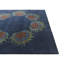 Tapis carré bleu marine Parris