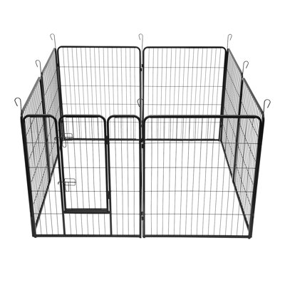 Enclos pour chien robuste en métal