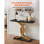 100.08 cm W Steel Top Console Table