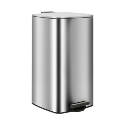 Harbour Housewares Stainless Steel Kitchen Trash Can