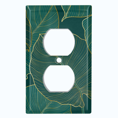 Landscape & Nature Themed 2 - Gang Duplex Outlet Standard Wall Plate