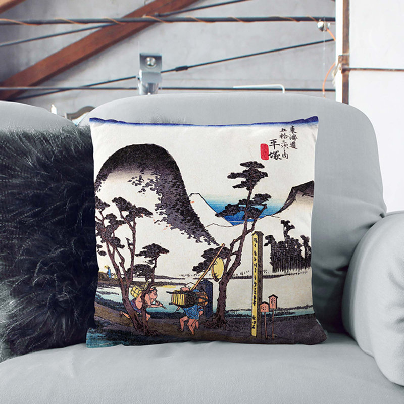 Square Throw Cushion, 55cm H x 55cm W x 20cm D