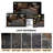 Modern Bohemian Distressed Geometric Charcoal/Black Area Rug-1436267689