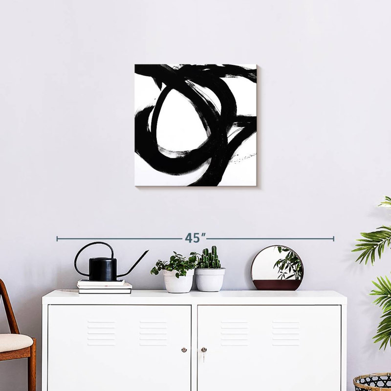 Avery Circular Strokes I, 20'' H x 20'' W