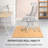 Standard 8mm Thick Bamboo Chair Mat – Anti-Slip, Straight Cut, Designed for Hard Flooring-15633721-15633717-15633715
