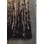 Tapis moderne / contemporain touffeté à la main Spring en noir / or / bourgogne-81815844