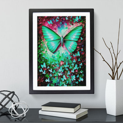 Solo Butterfly - Single Picture Frame Print