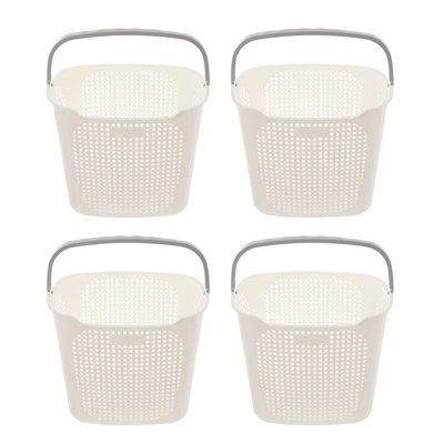 Lot de 4 paniers à linge
