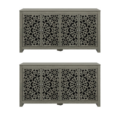 Ensemble de 2 commodes de rangement Arrastia