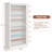 71'' Tall Shoe Cabinet With Open Storage For Entryway, 9 Tiers Thickened Wood Freestanding Shoe Storage Cabinet With Adjustable Shelves, Modern White Shoe Rack Cabinet For Hallway