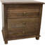 Table de chevet en bois massif Delvon