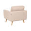 Armchair Akhil Boucle Beige