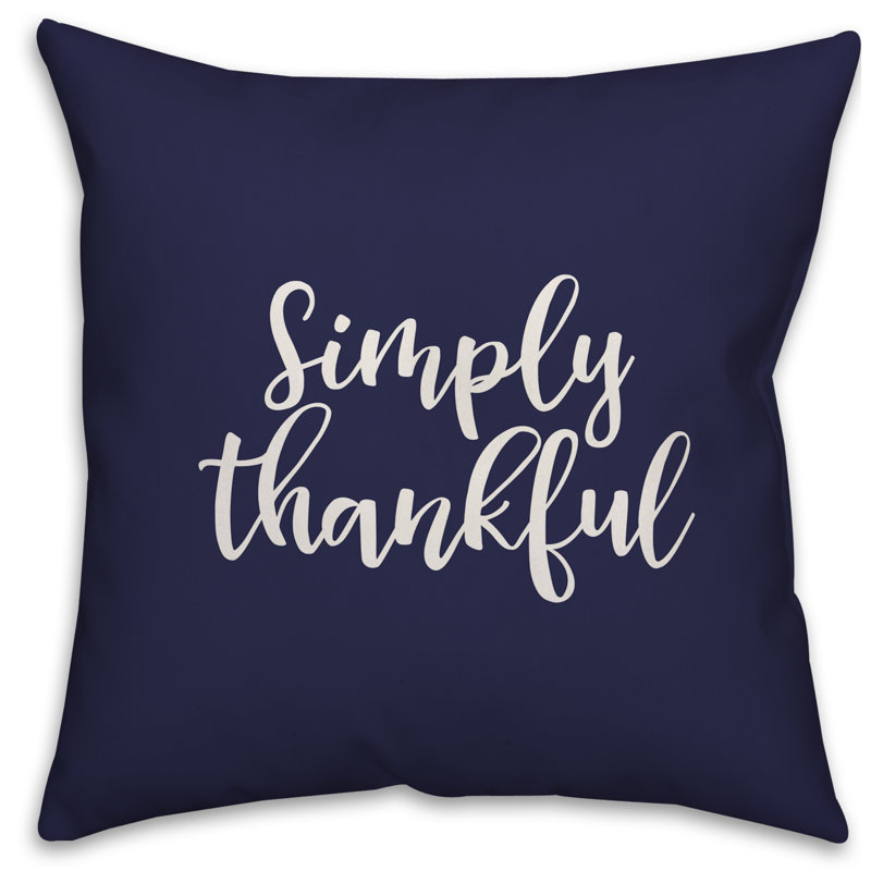  Coussin Simply Simplyful, Bleu marine, Housse de coussin