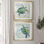 " Seaglass Turtle I " 2 - Pieces-846981968-846981976-846981979