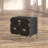 Lacquer Finish Metal Leg Side Table/Accent Table/Nightstand-22134414