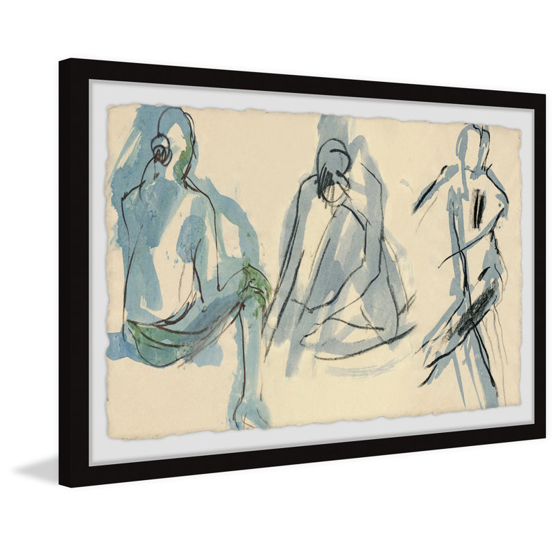 «True Friends Stay», reproduction encadrée, H 30 po x l 45 po x P 1,5 po