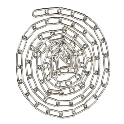 Aspen Creative 21105-81,Steel 10 Feet Heavy Duty Chain For Hanging Up Maximum Weight 120 Pounds-Lighting Fixture/Swag Light/Plant In Oil Rubbed Bronze.6 Gauge.