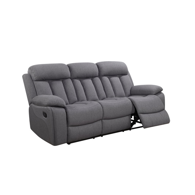 Canapé inclinable 81,4 po à accoudoirs coussinés