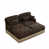 Chenille brun est en rupture de stock