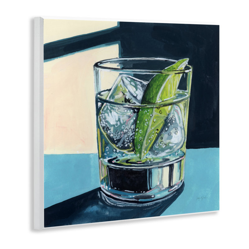 Plaque murale forte gin et tonique, design par Kate Jarvik Birch