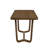 Mid-Century Modern 1Pc Table Warm Wood Finish Unique Sculptural Base Wooden Dining Room Furniture-357512837