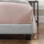 Lit tapissier en tissu, base de lit à hauteur réglable capitonnée-371491482-371491485