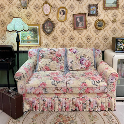 French Country-style Double Sofa
