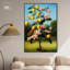 "Citrus In Bloom", art mural sur le thème du citron par Art Remedy-105279504-105279512