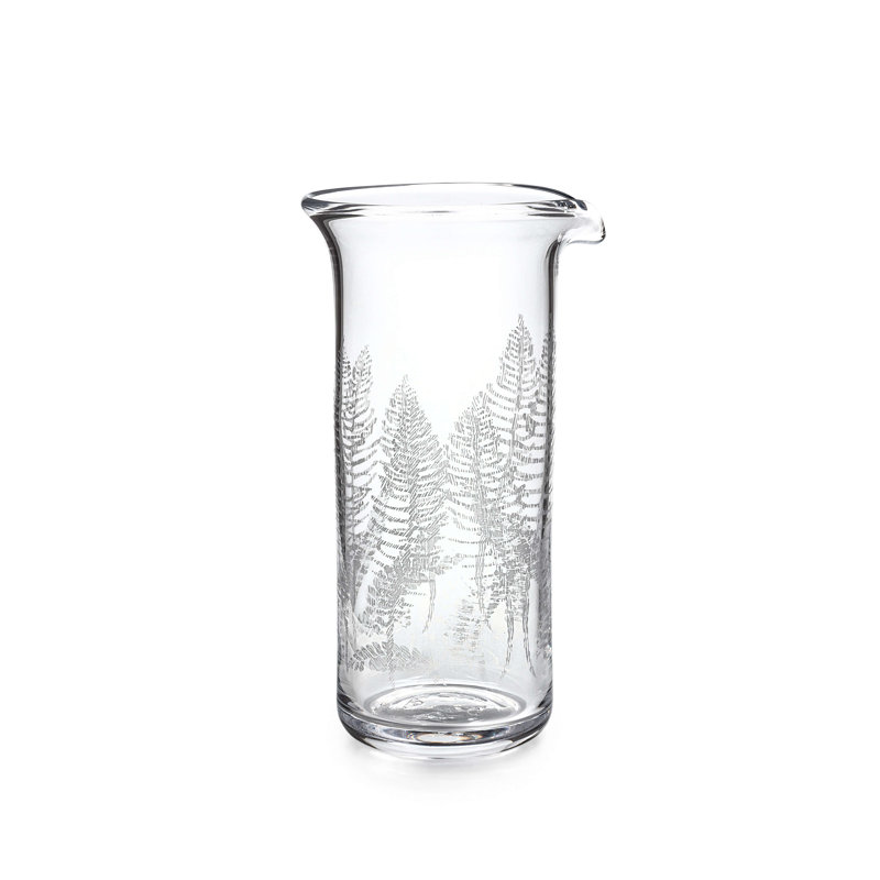 Engraved Fern Ascutney Bar Pitcher, Tall