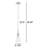 Minidoka 1 - Light Single Pendant-1838002022-1838002021