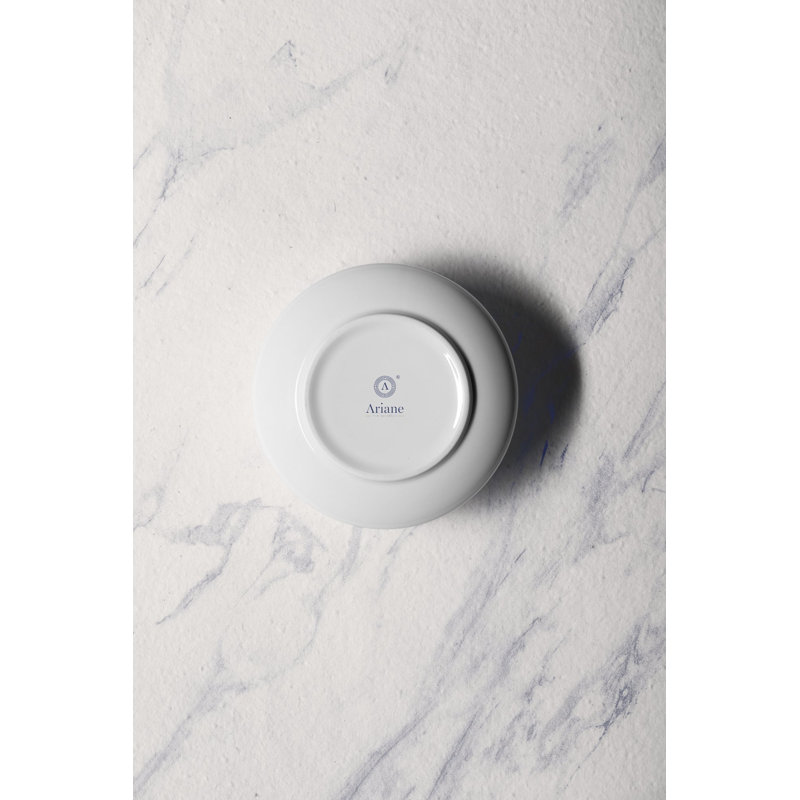 Bol pratique en porcelaine de qualité supérieure avec couvercle | 28,7 oz, ivoire | Va au micro-ondes et au lave-vaisselle