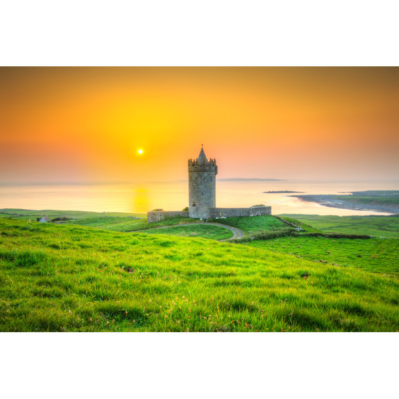 Conwell Beautiful Irish Castle - Wrapped Canvas Print, 30cm H x 46cm W x 3.8cm D