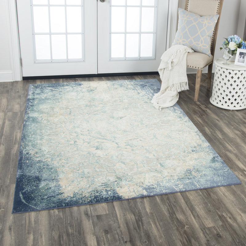 Carey Floral Indoor Rug, Rectangle 3'11" x 5'6"