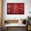 Firefighter Patents, reproduction sur toile-642179921