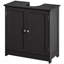 Armoire de salle de bain, armoire de rangement sur piédestal