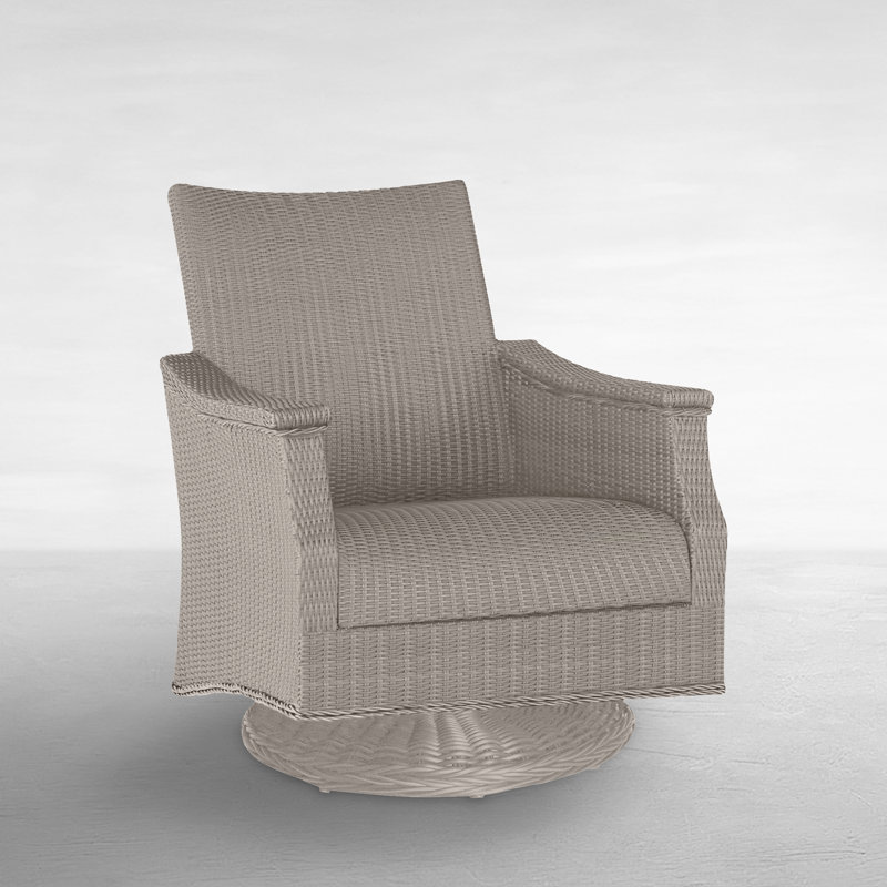 Bentley Swivel Rocking Chair, Oyster