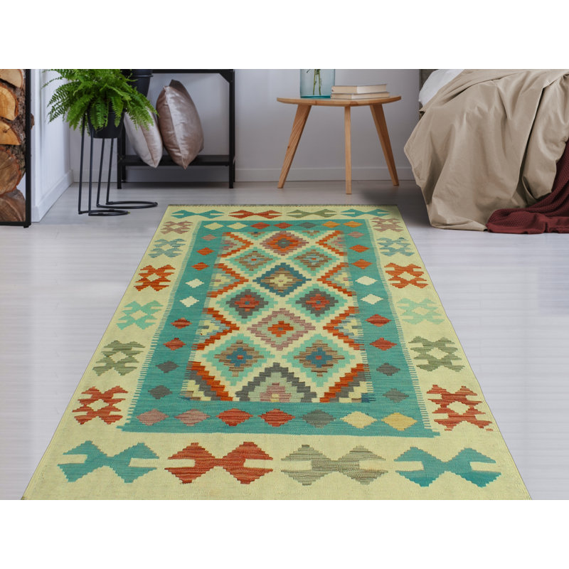 Tapis unique en laine 4 pi 9 po x 6 pi 5 po 2022 Celese