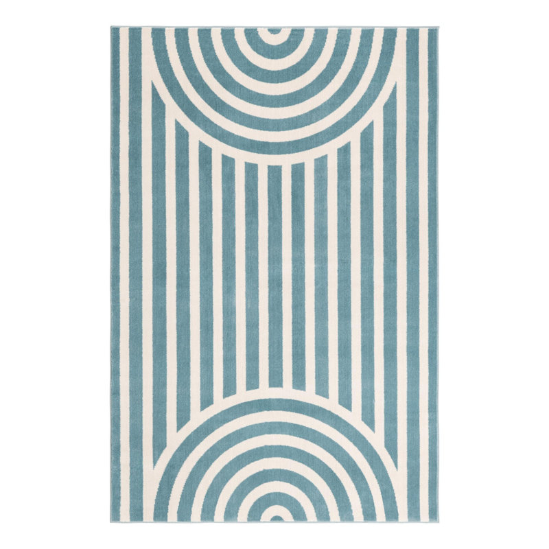 Tapis pour enfant Unique Loom Lines, Rectangle 4 pi 1 po x 6 pi 1 po