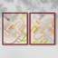 Aquarelle, aire de jeux Arches I - reproduction encadrée de qualité supérieure - prête à être accrochée - aucun clou requis - aucun clou requis-770008189-770008183