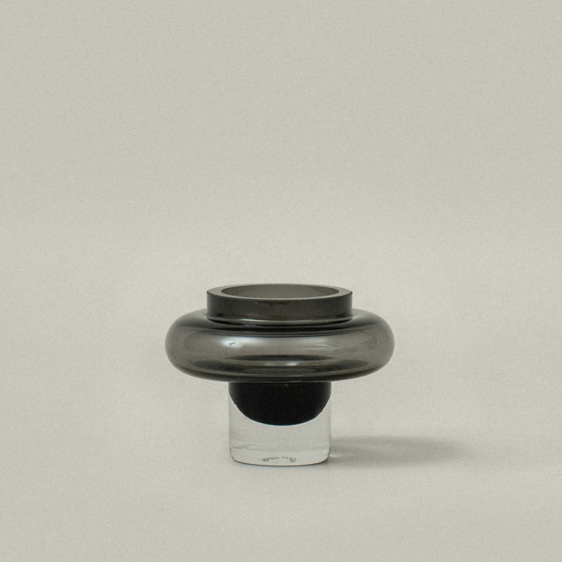 Kandila Tea Light Holder - Smoke Gray, Gray
