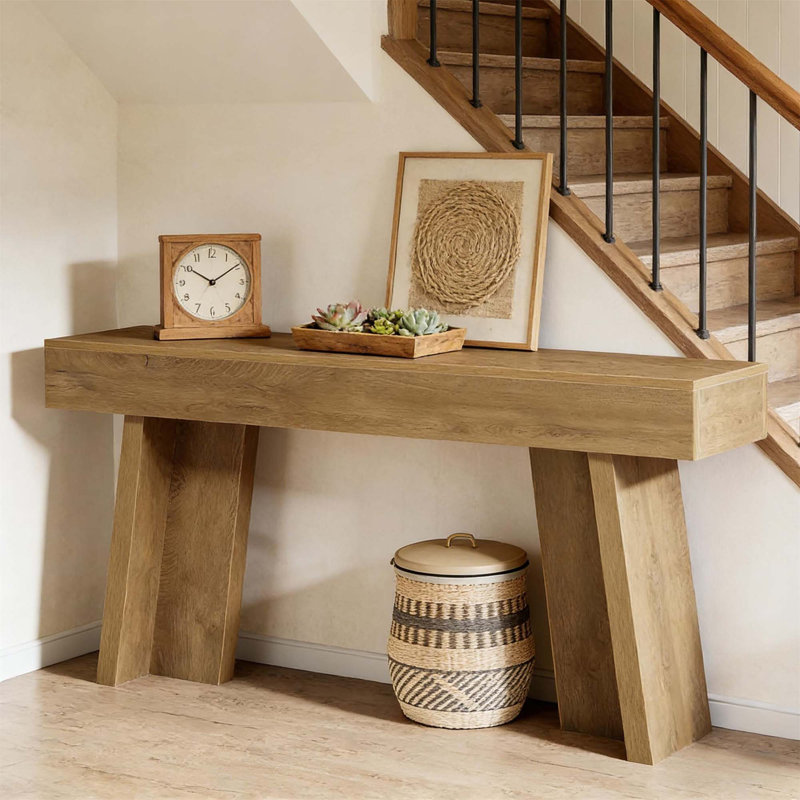 Country-Style Entryway Table,Console Table,Foyer Table,Couch Table