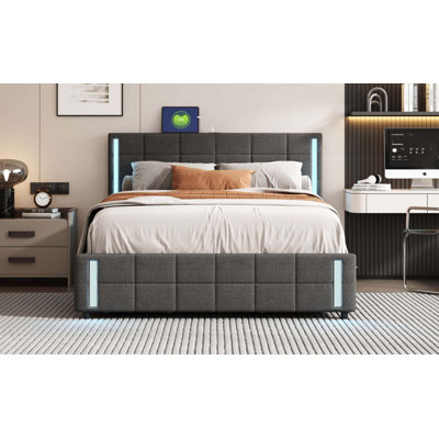 Kleomenis Upholstered Platform Storage Bed
